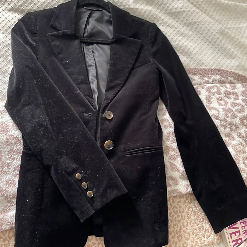& Other Stories Corduroy Black Blazer